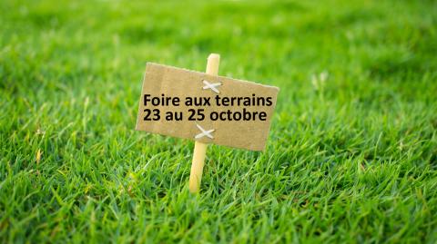 La foire aux terrains, en Île-de-France, début le 23 octobre !